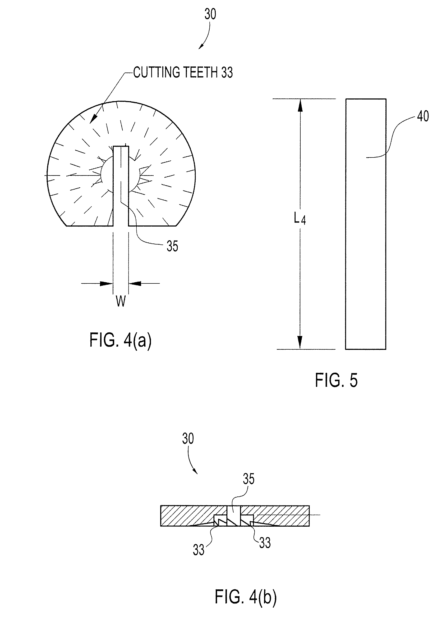 Retrograde cutting instrument