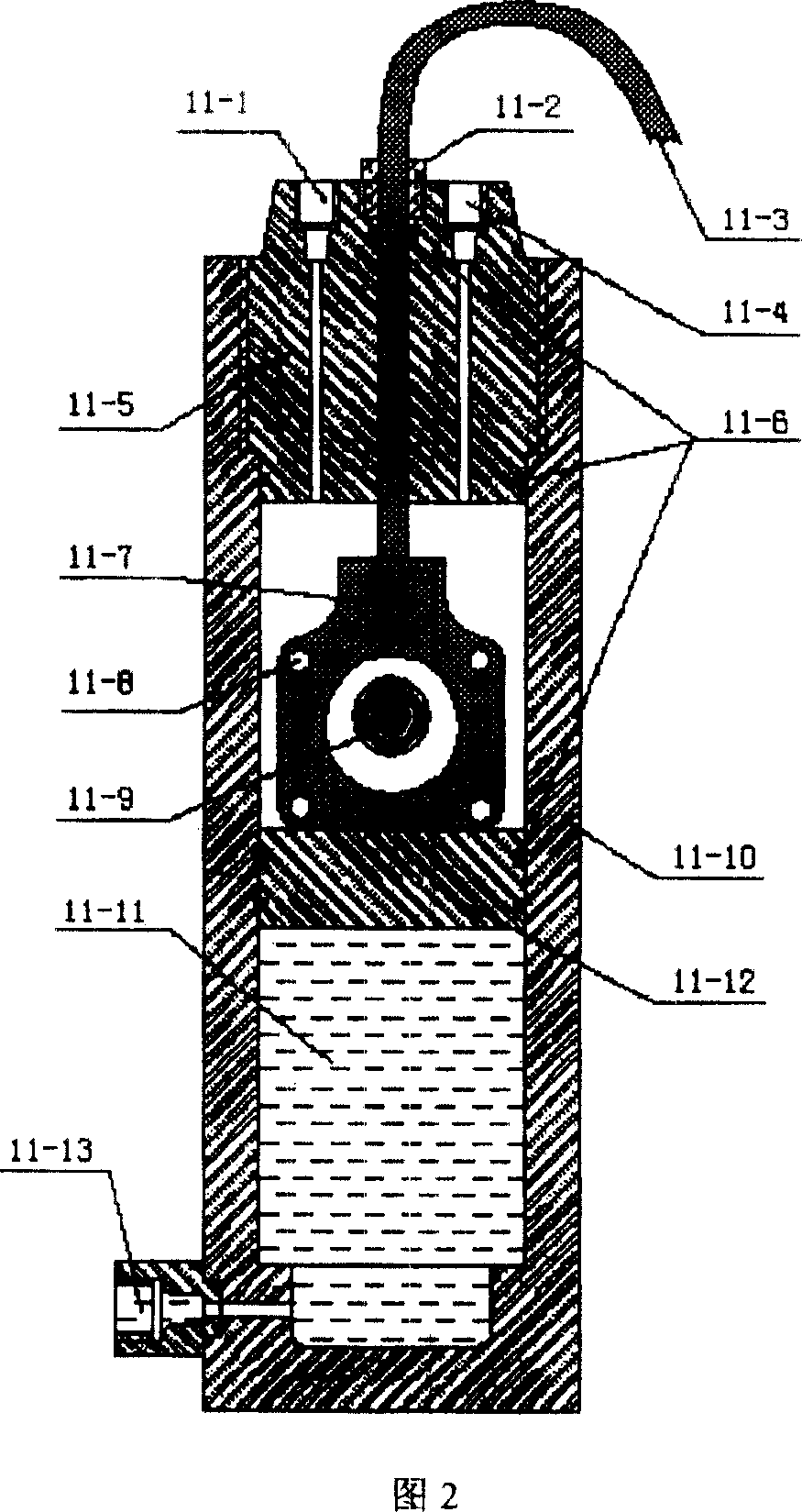 Method and device for in-site measuring gas hydrate and deposit sediment heat stability containing hydrate