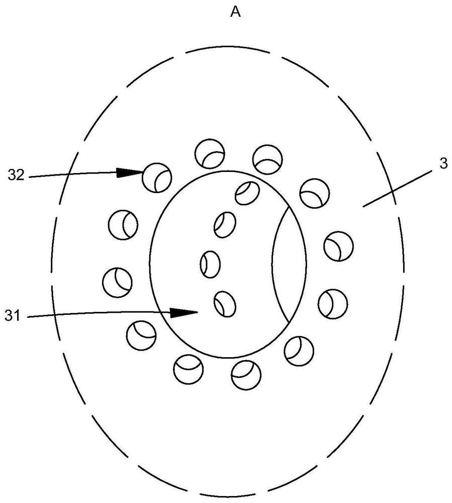 A nickel-plated protective fixture