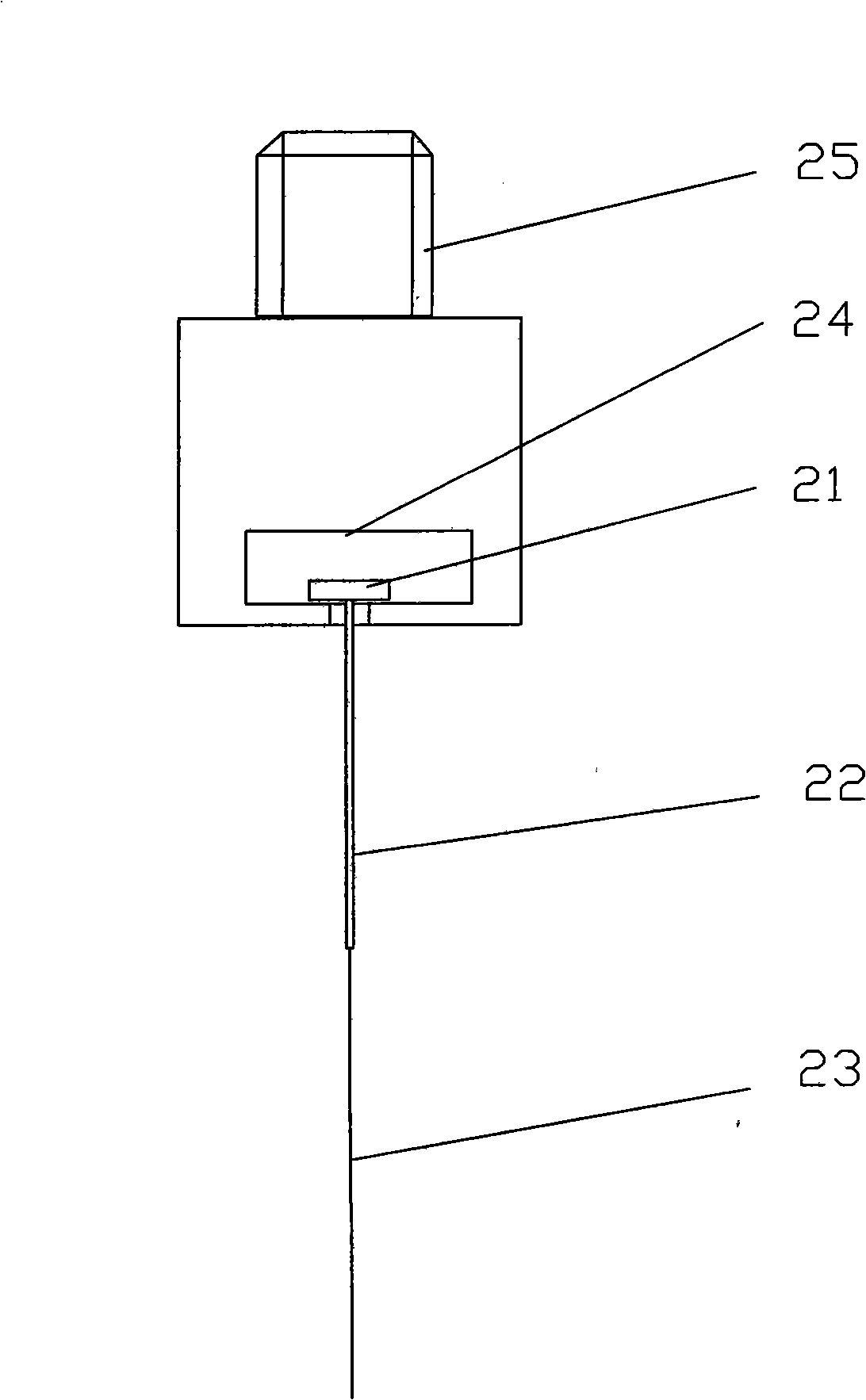 Full-automatic coal colloidal layer index measuring apparatus