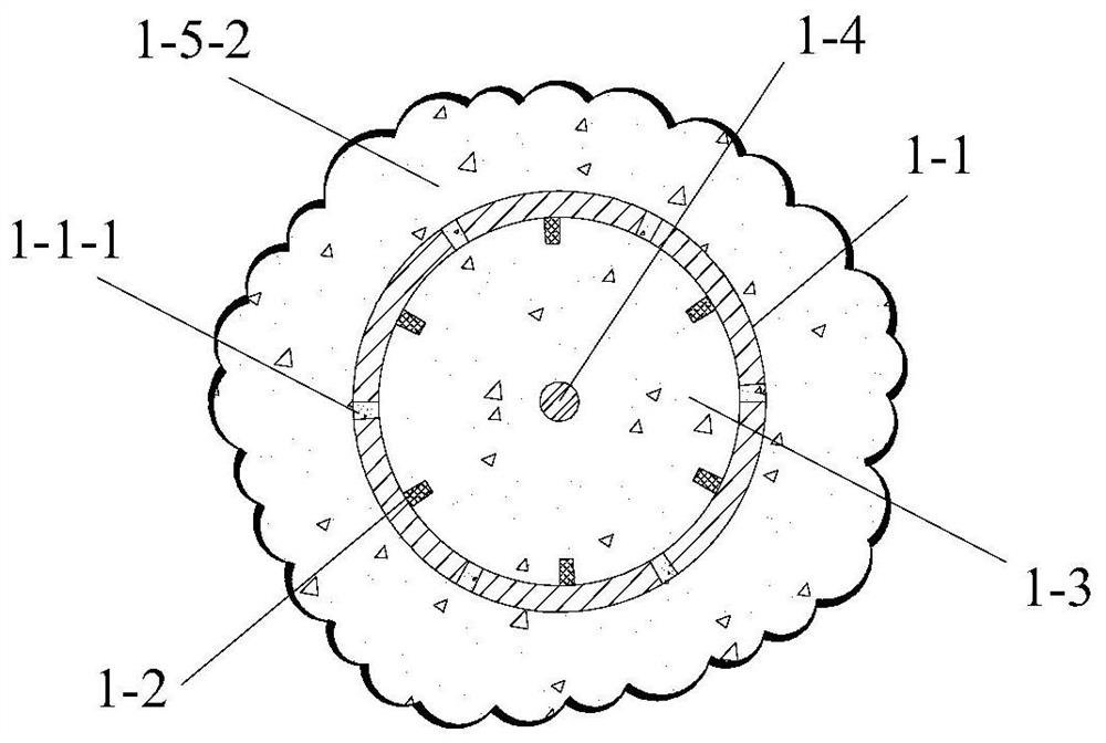 Large-diameter shield tunnel deformation control structure and construction method thereof