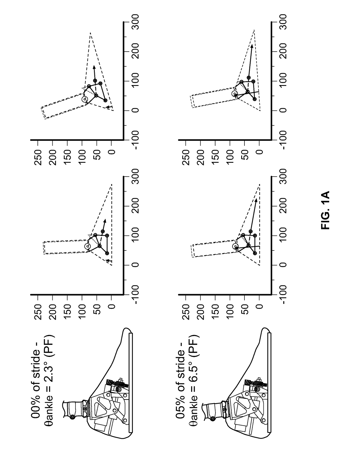 Polycentric powered ankle prosthesis