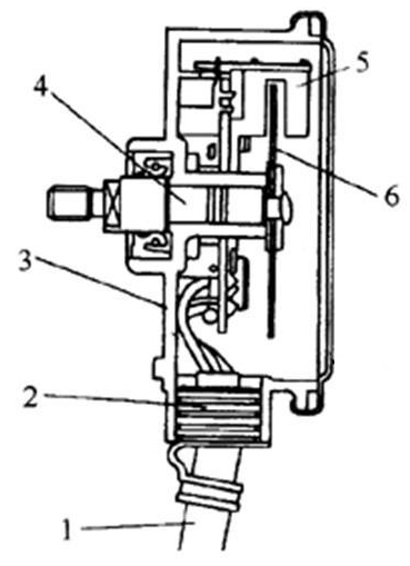 Photoelectric vehicle height sensor