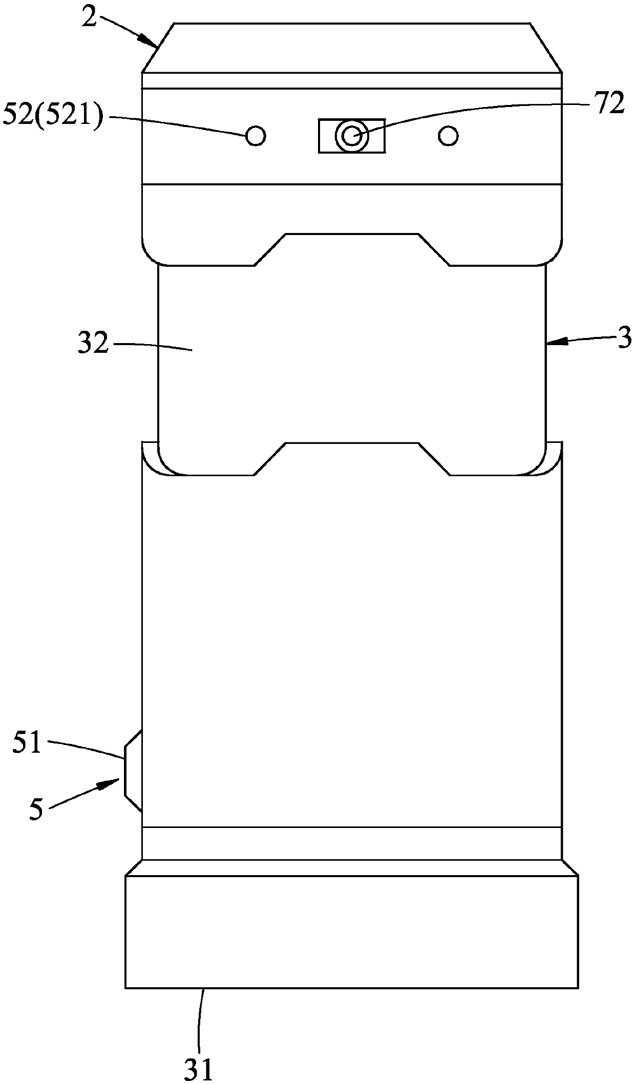 Portable lighting alarm device