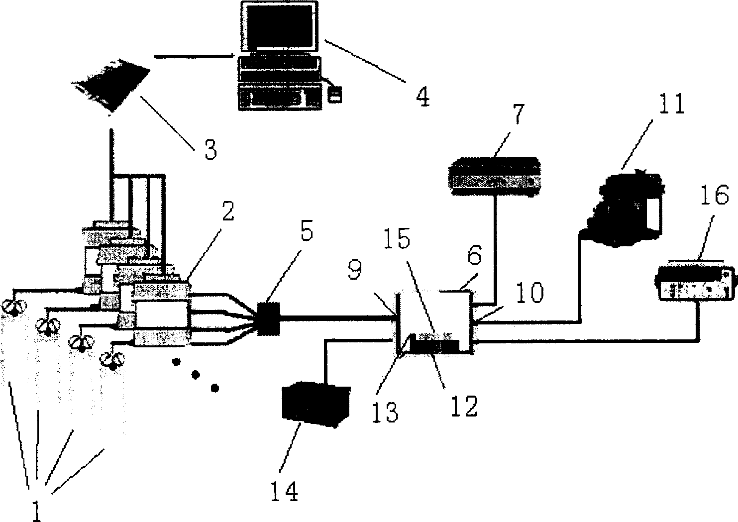 Gas-sensitive sensor calibration and reliability testing system