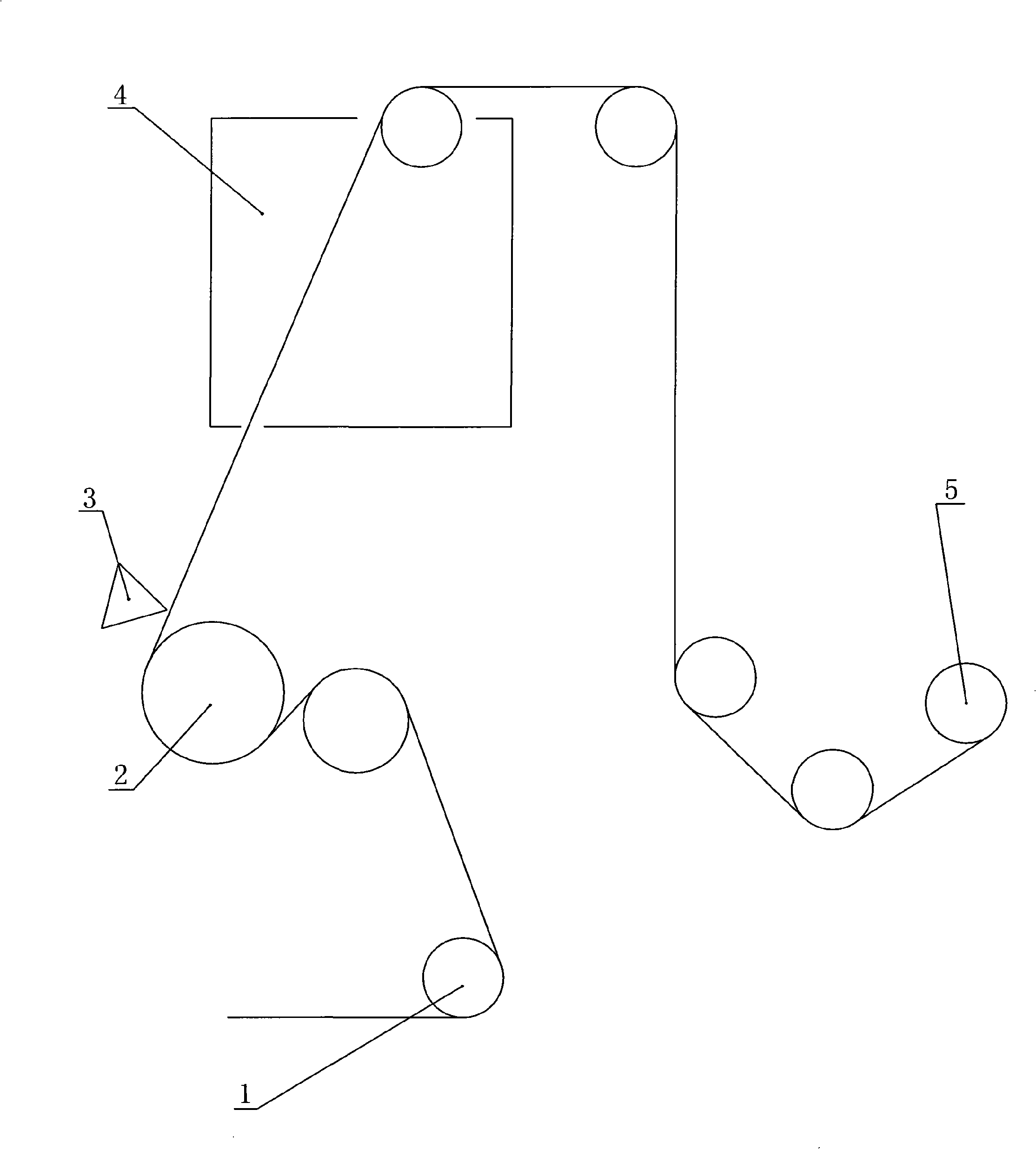 Production technology for polymer lithium battery anode and cathode slice