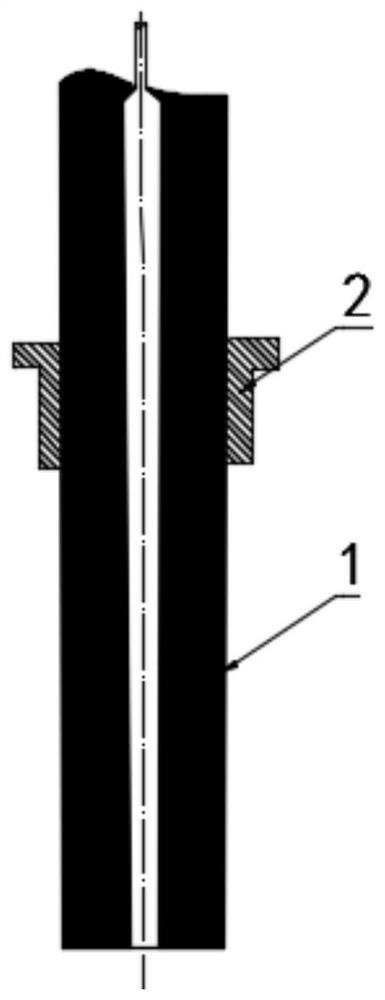 A hollow electroslag remelting consumable electrode and its preparation method and electroslag remelting method