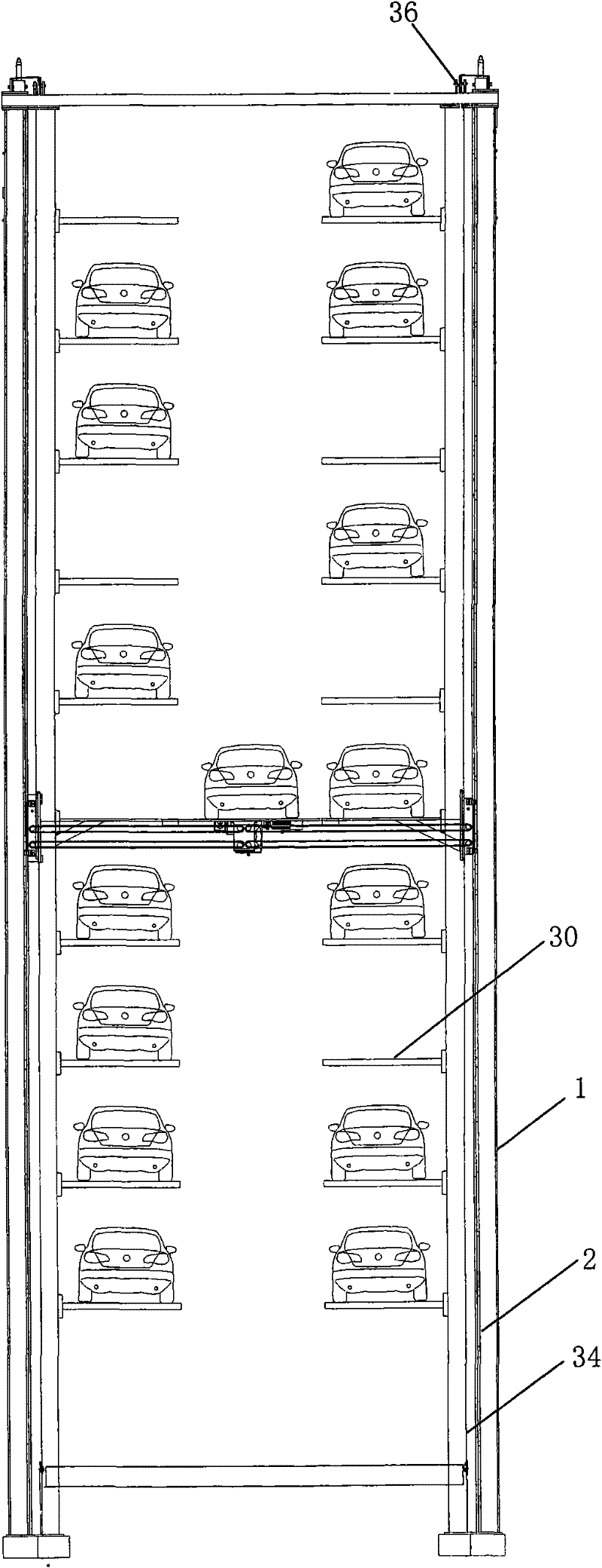 High-level vertical lift park