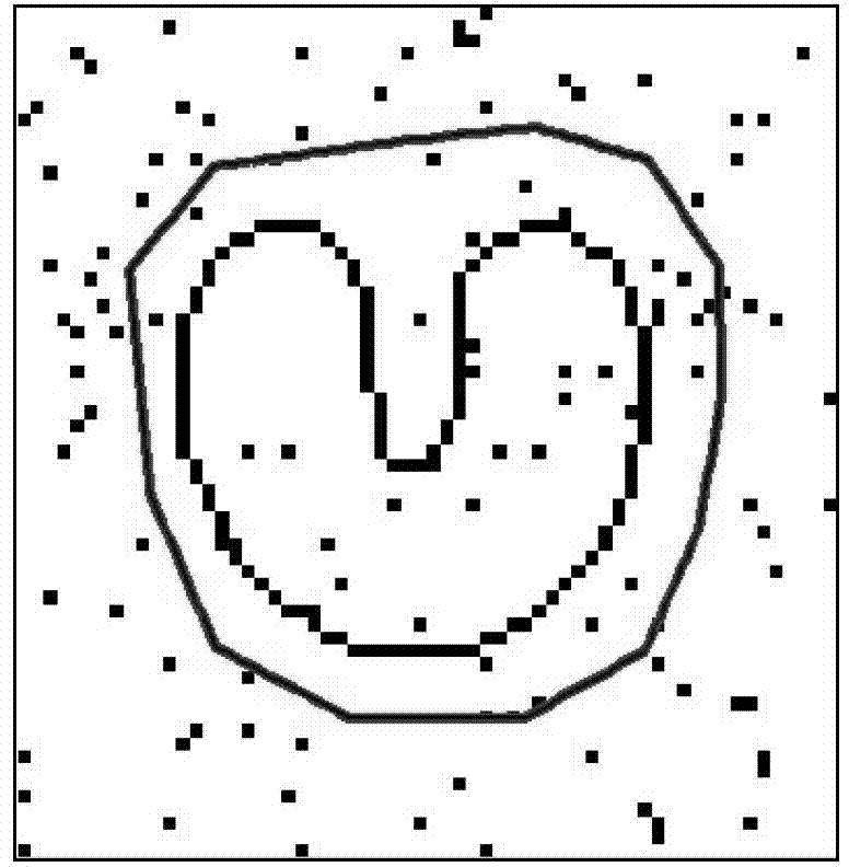 Image segmentation method based on distance potential field and self-adaptive balloon force