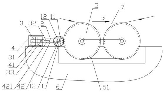 Trip protection device for wire rope winding