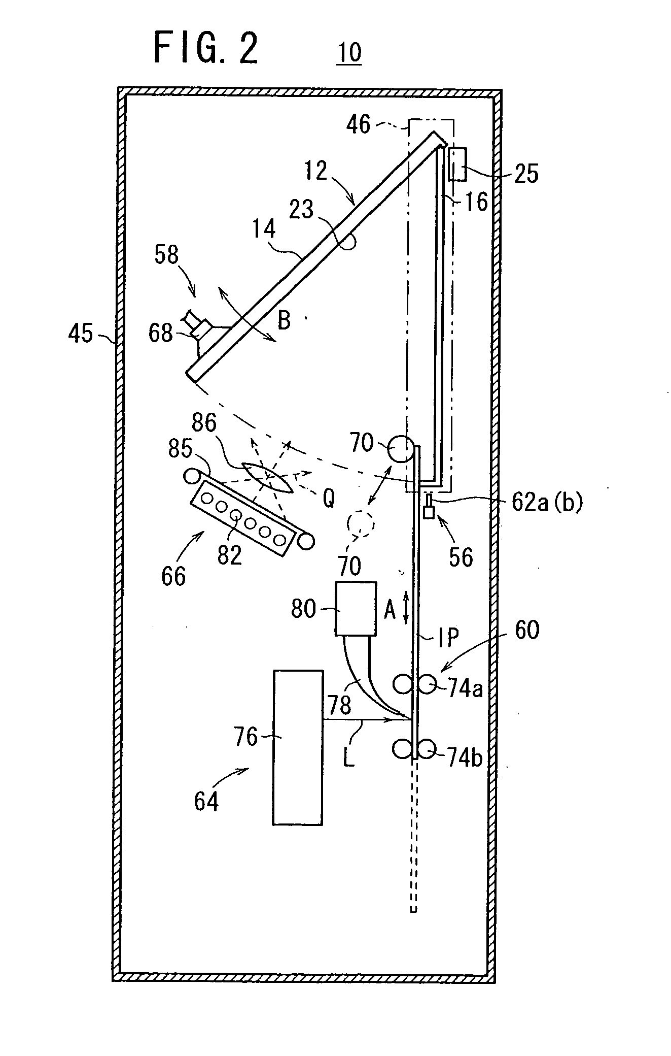 Apparatus for and method of reading and erasing radiation image information