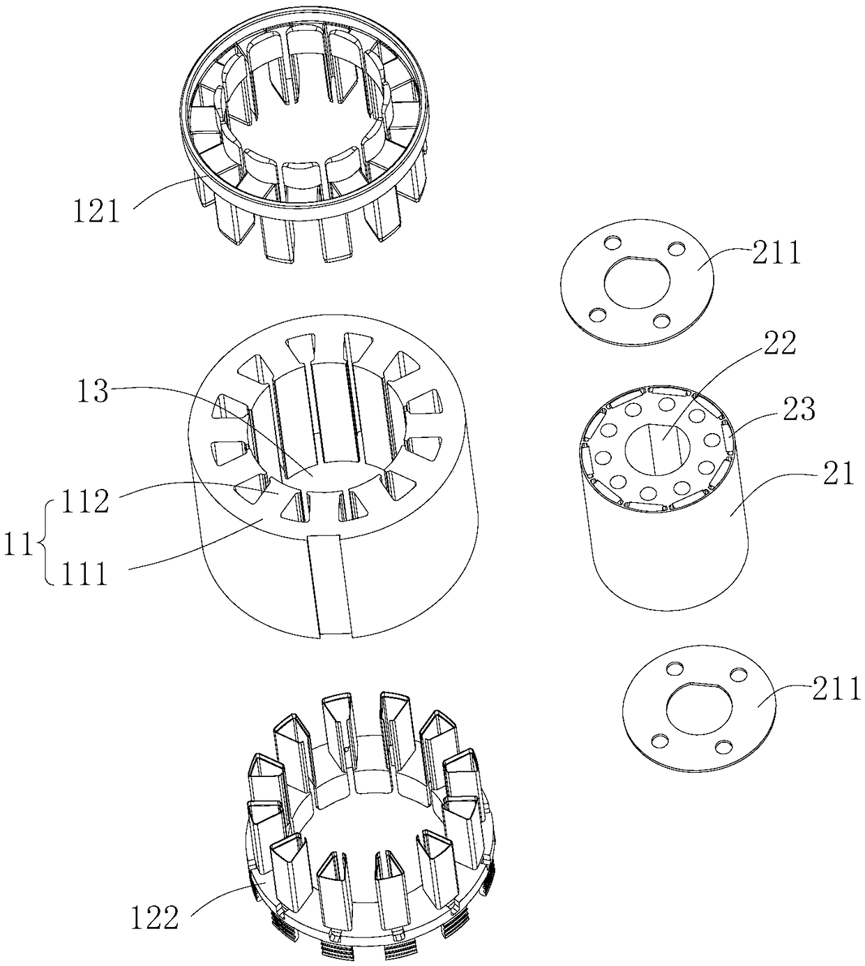 Motor rotor and a brushless motor applying the same