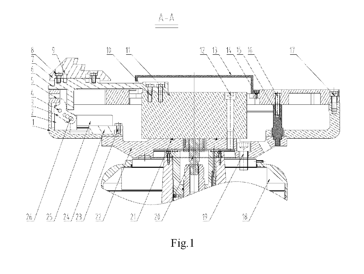 Lathe fixture for clamping automobile hub