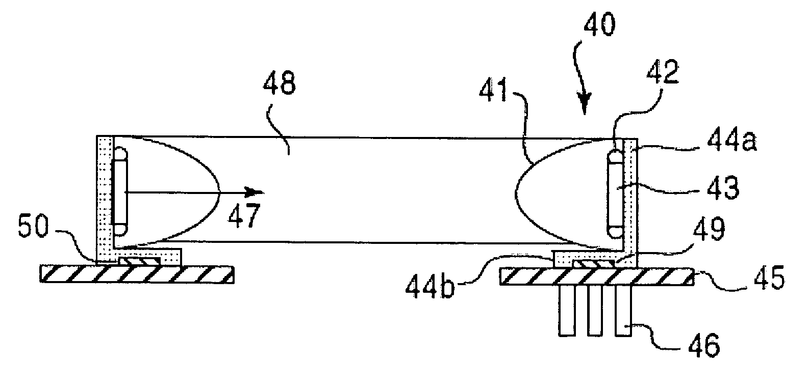 Light emitting diode backlight package