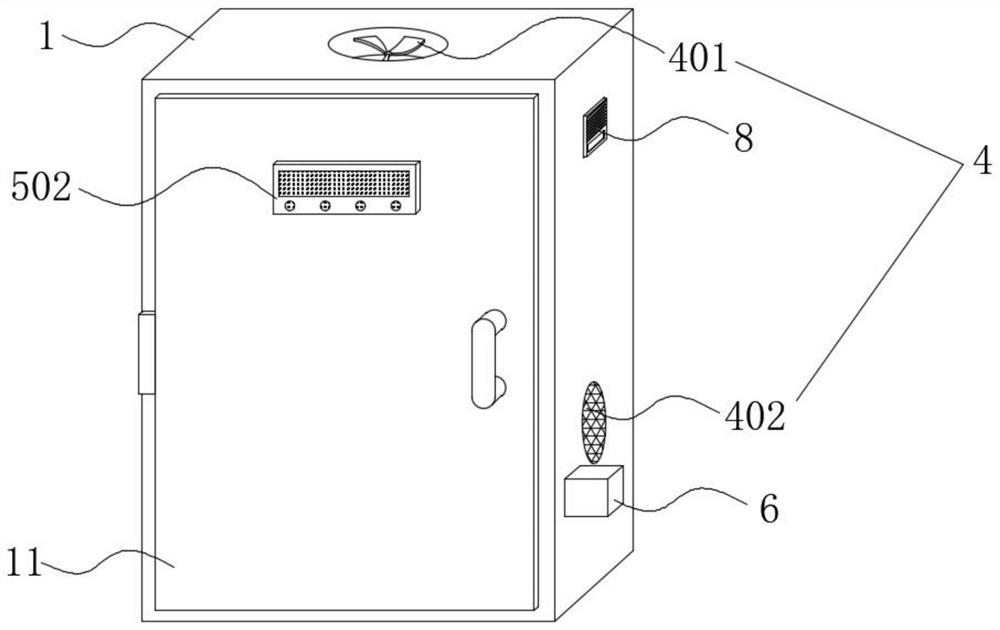 Alarm system of high-low voltage power equipment