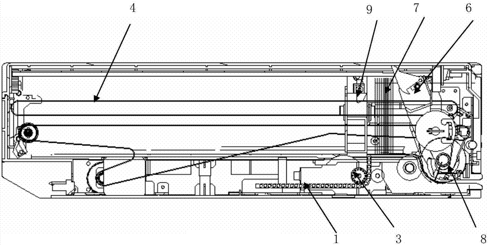 Circulating currency box with temporary storage function and working method thereof