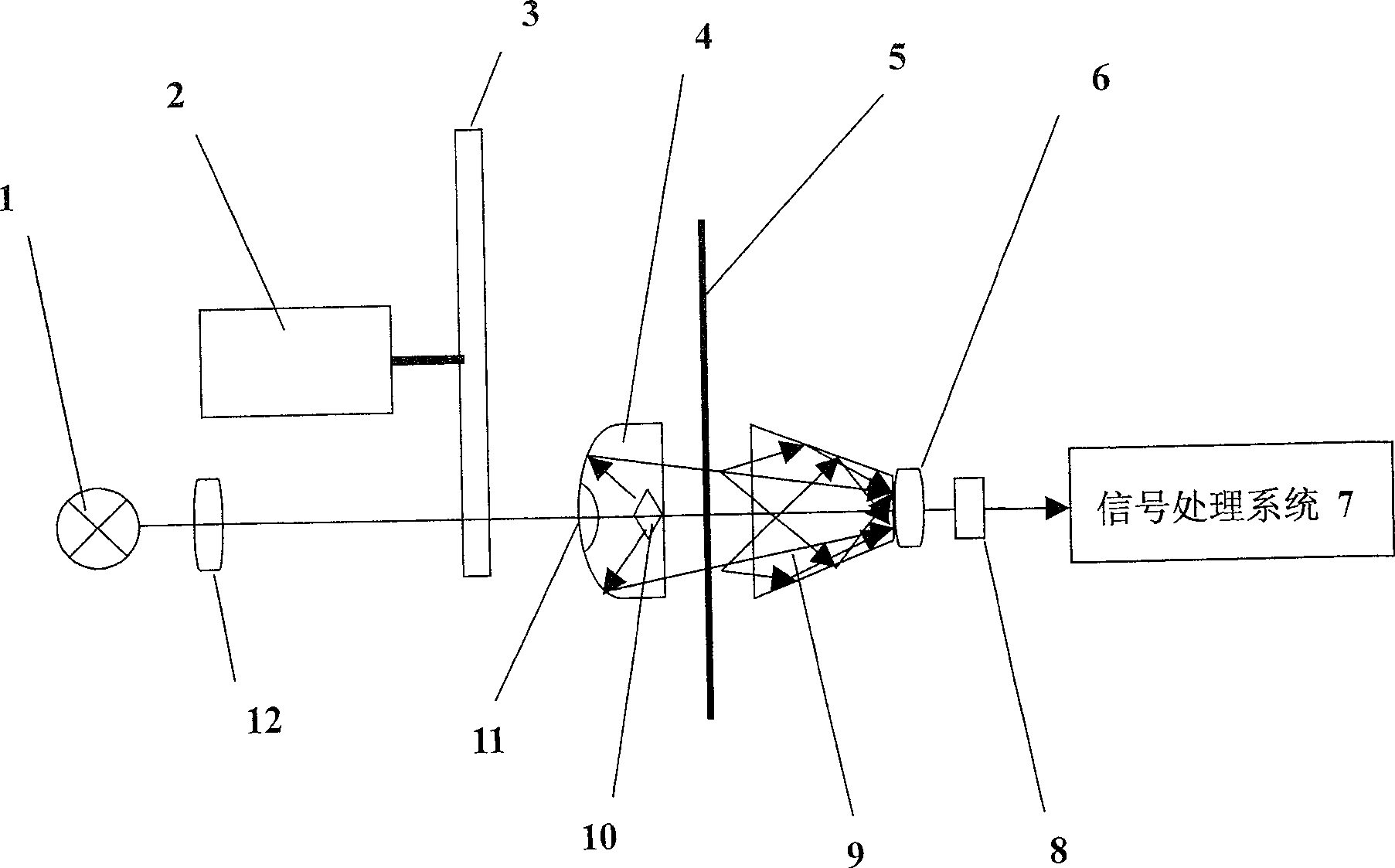 Near infrared quantitative water content measurement method for paper