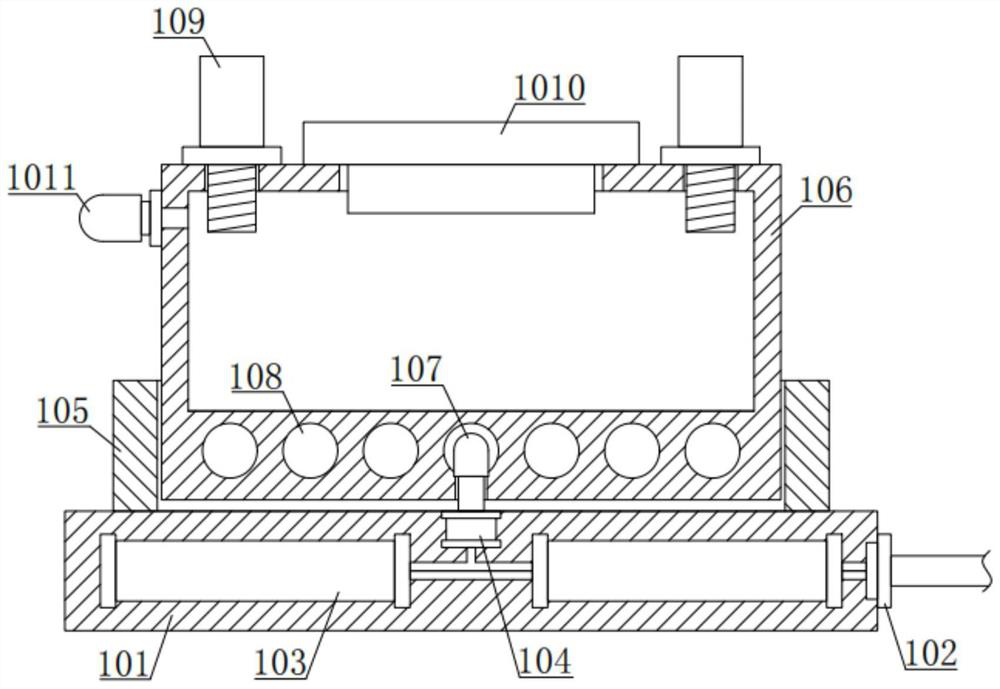 Rapid steam blanching device and method for quick-freezing processing of vegetables