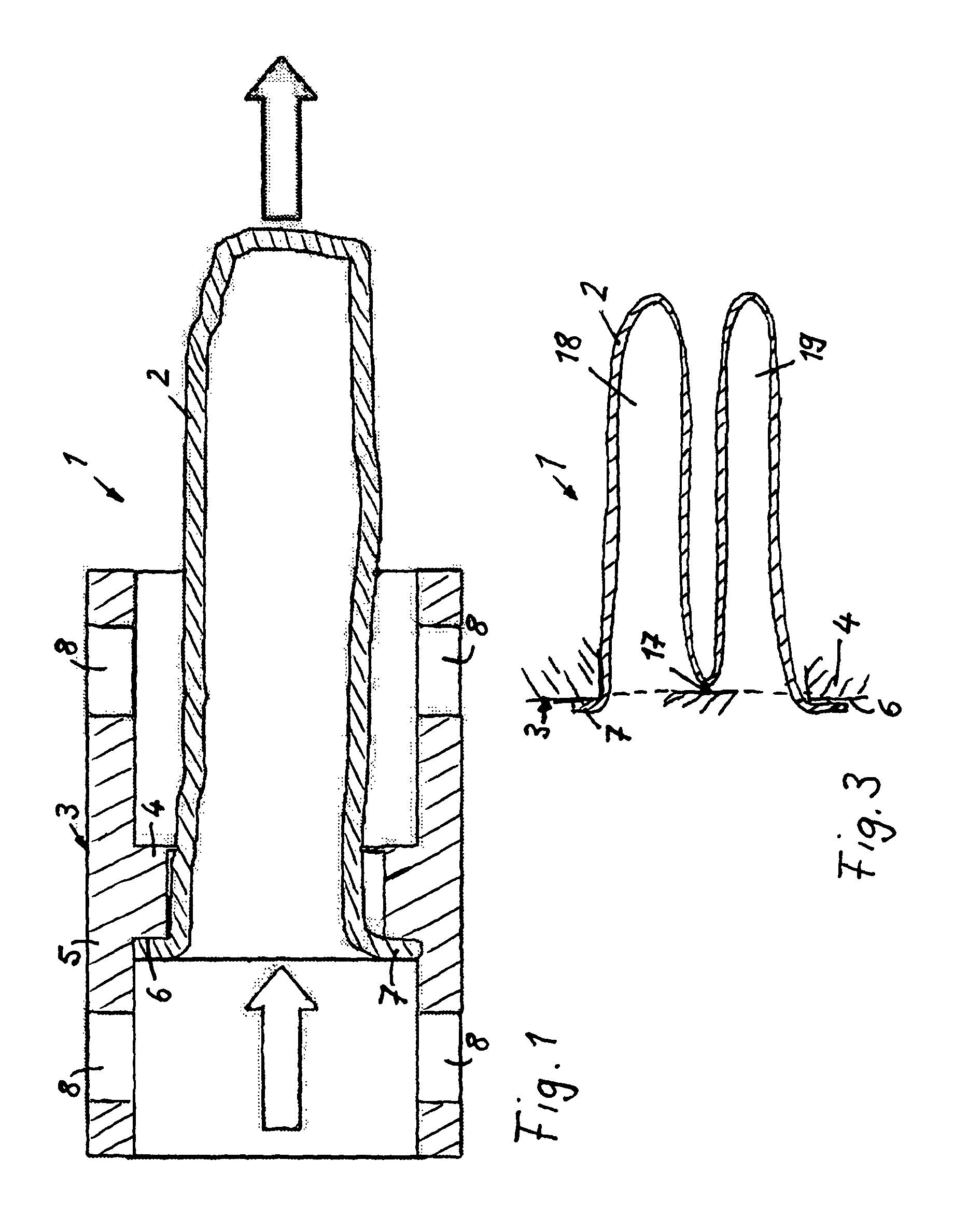 Filtering device