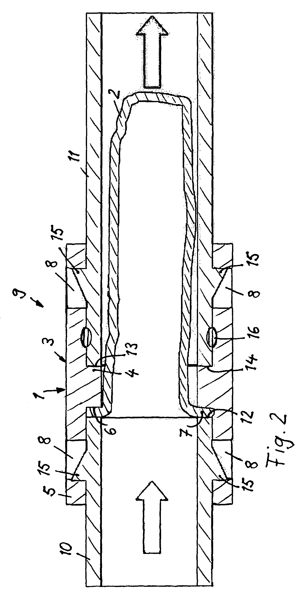 Filtering device