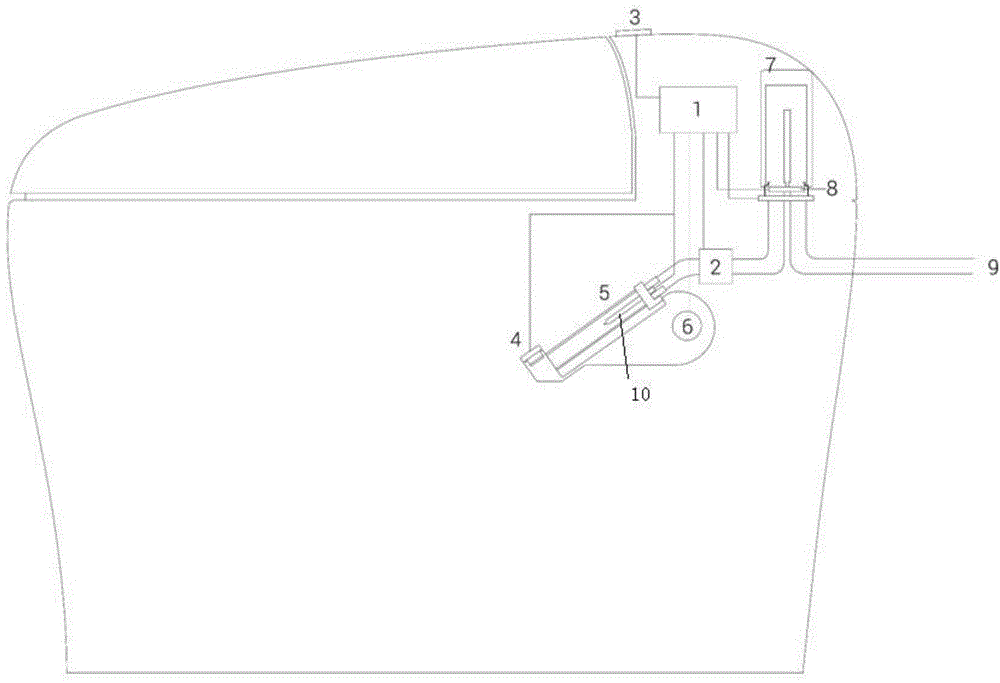 Water spraying pipe system of intelligent bidet seat or intelligent toilet bowl