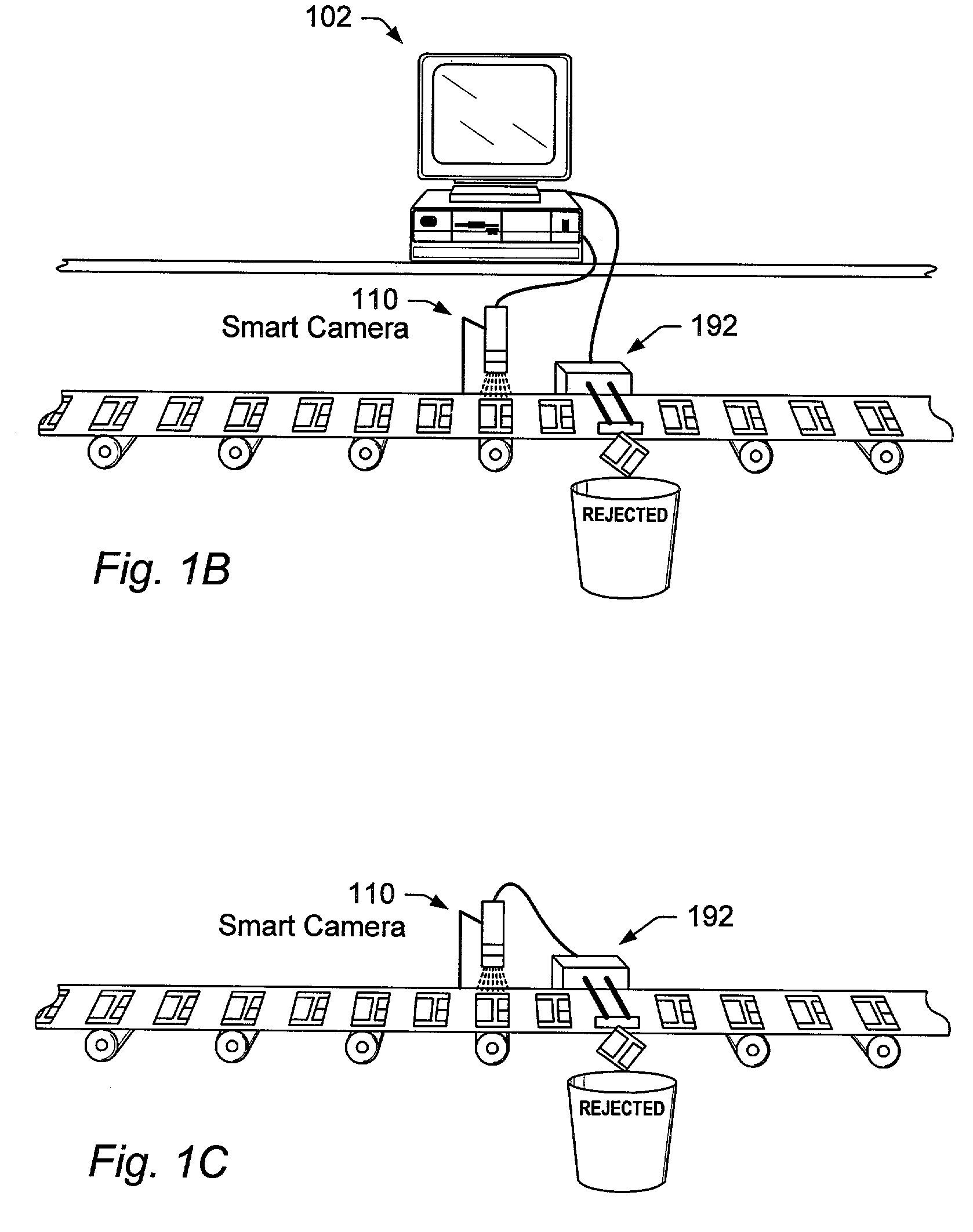 Smart camera with a plurality of slots for modular expansion capability through a variety of function modules connected to the smart camera