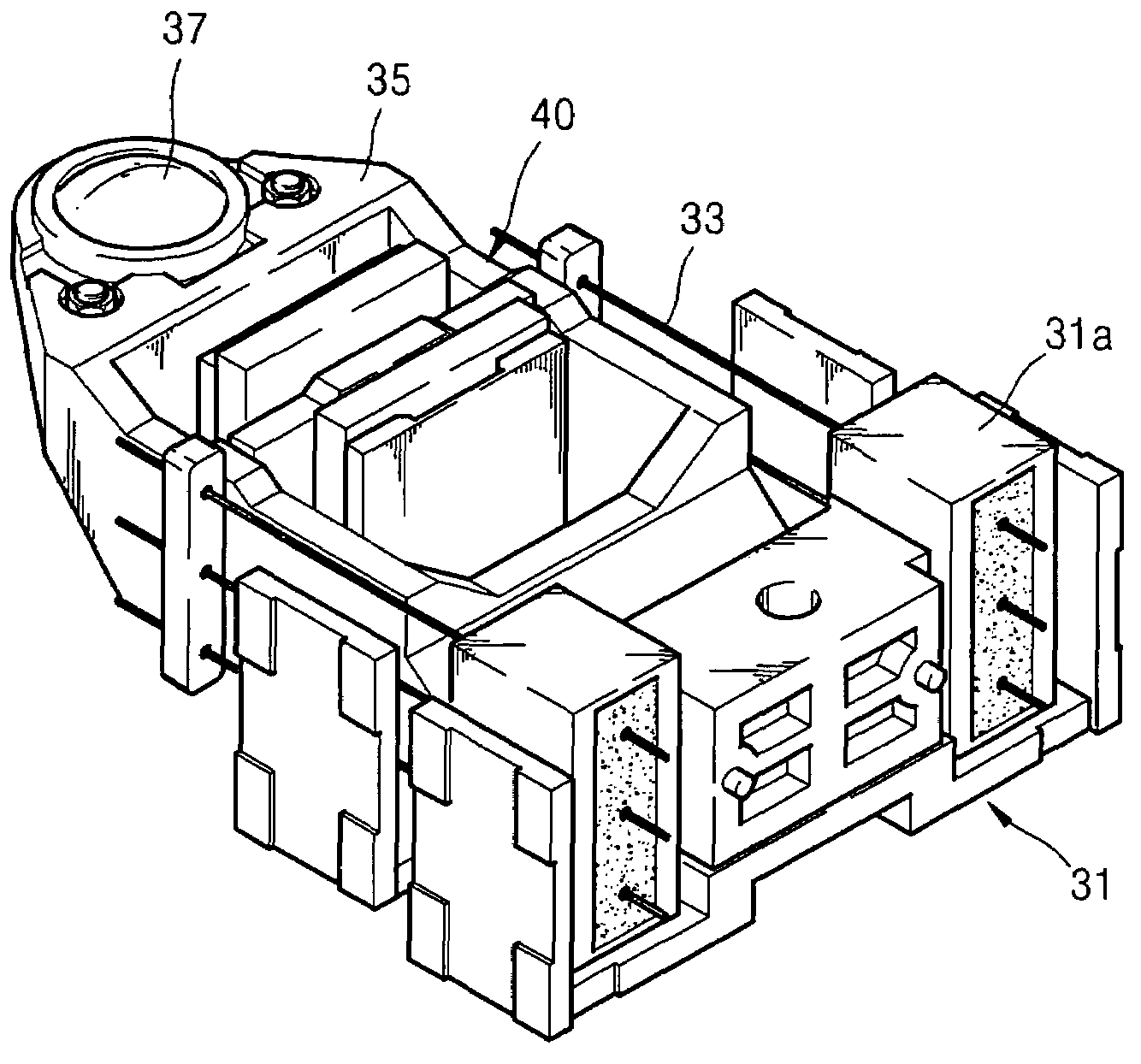 Optical pickup actuator