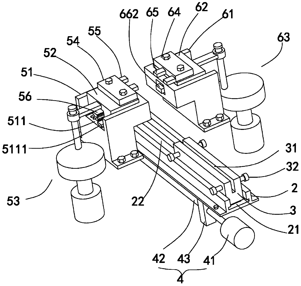 Band saw blade tooth separating mechanism