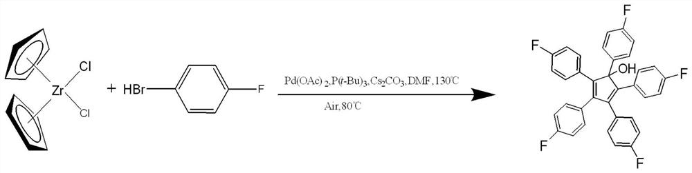 Method for constructing electrochemical luminescence system by using luminescent compound