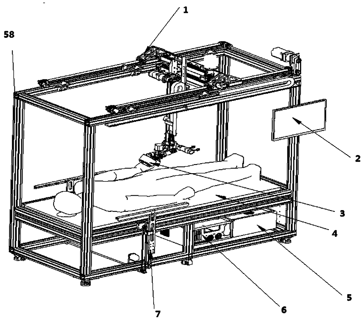 Massage bed