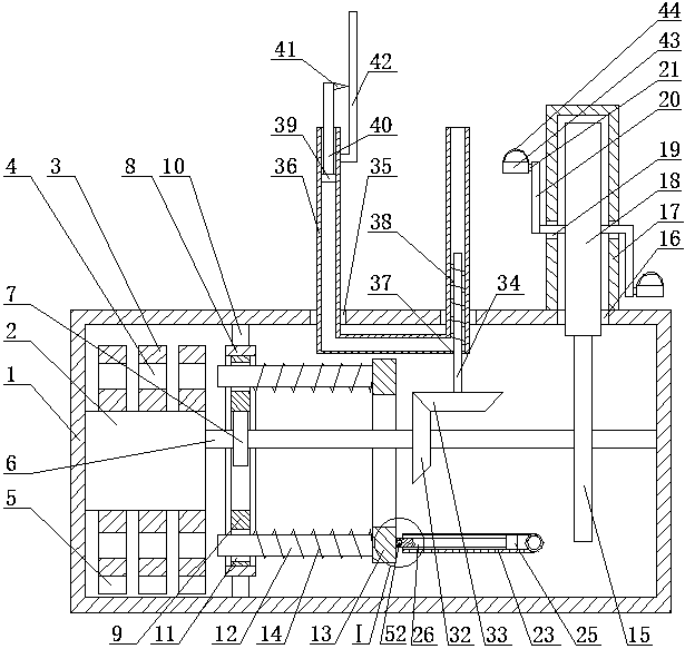 Lower limb rehabilitation exercise device capable of preventing blood flow hysteresis