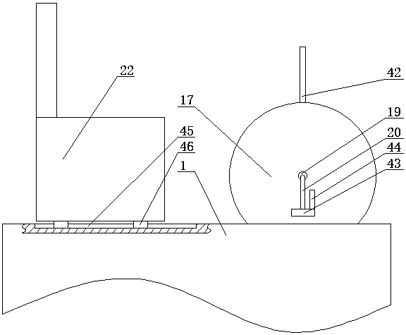 Lower limb rehabilitation exercise device capable of preventing blood flow hysteresis