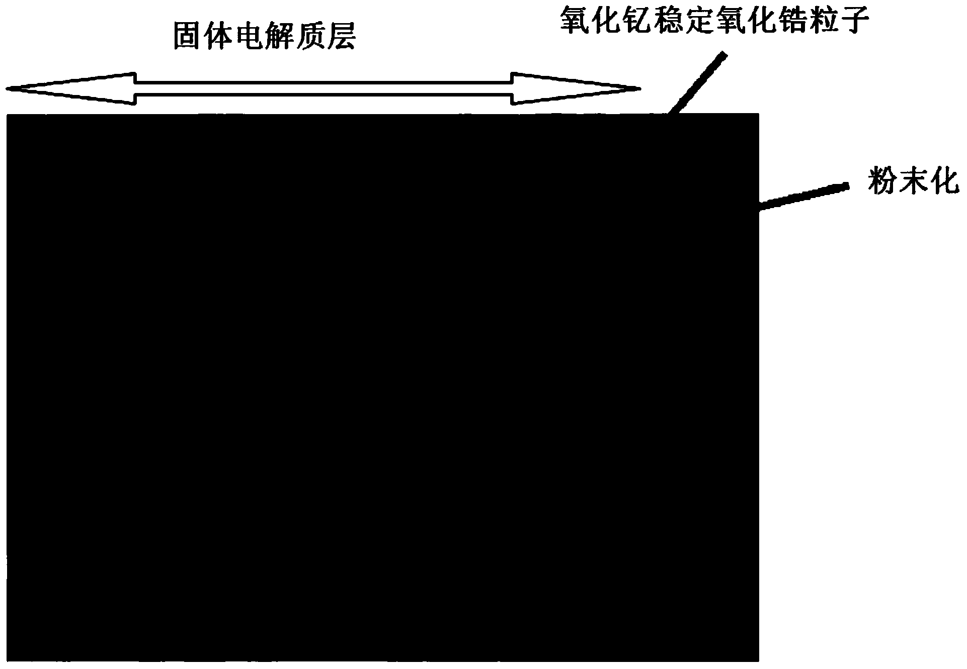 Solid electrolyte material and solid oxide fuel cell provided with same