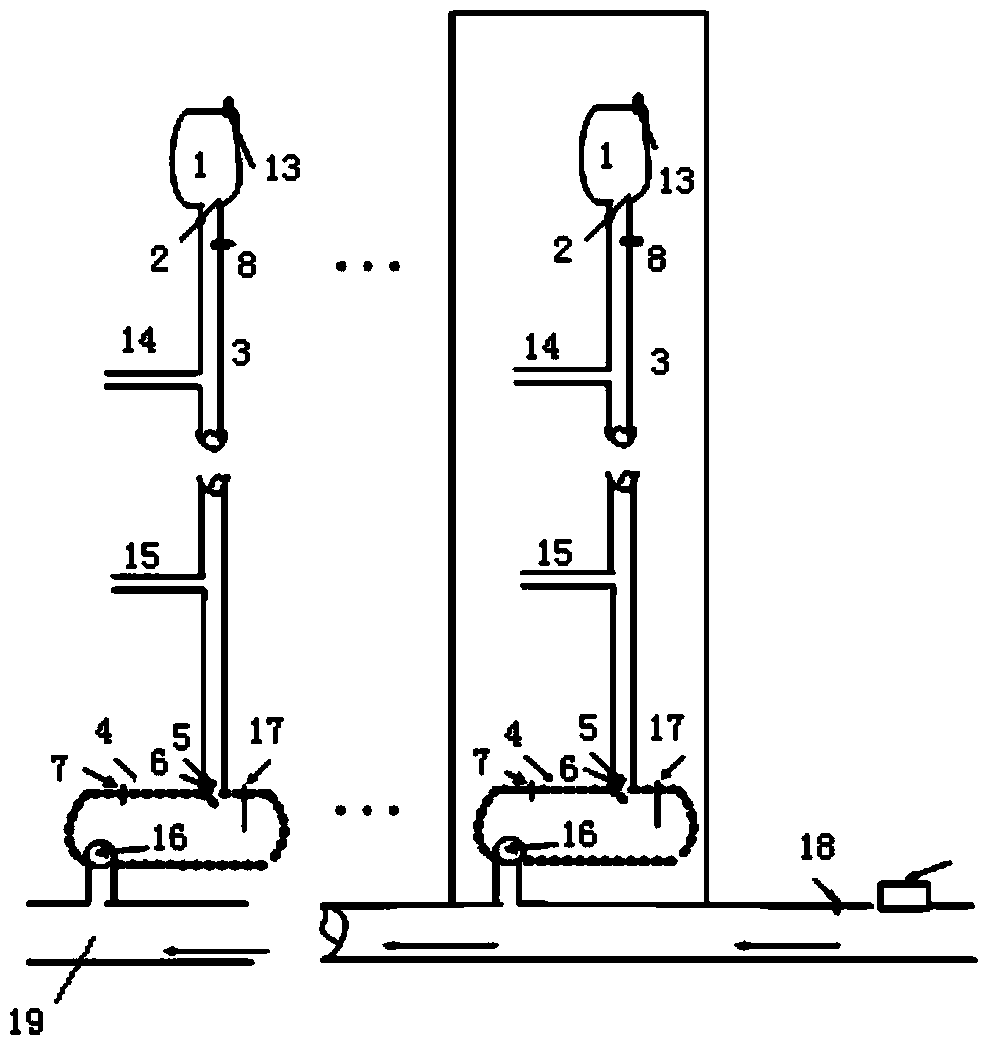 Distributed non-negative pressure electricity-saving water supply regulating and controlling system and method for residential quarter