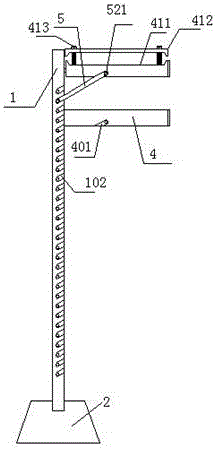 Novel clothesline fixing device