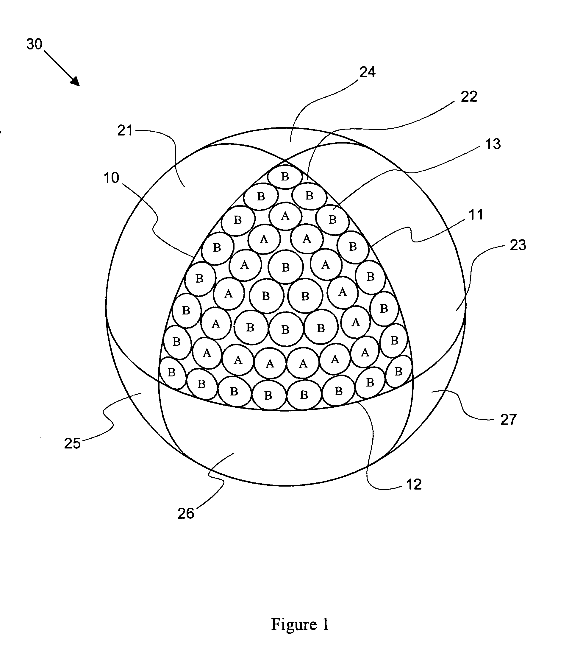 Surface pattern for golf balls