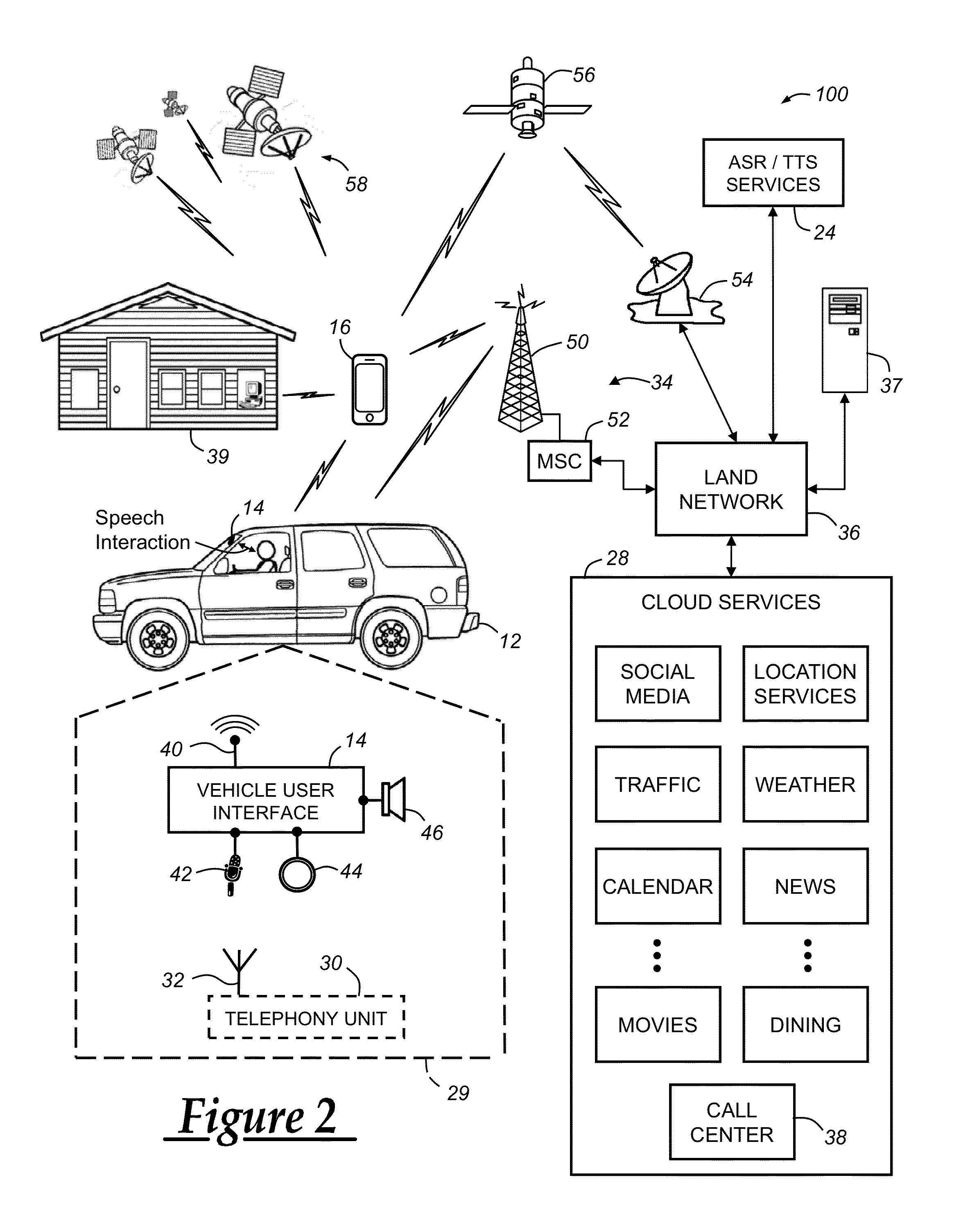 Speech-based user interface for a mobile device