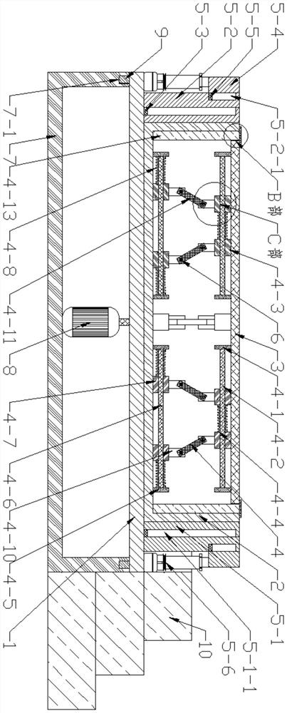 Damping mechanism convenient to mount and use for welding robot