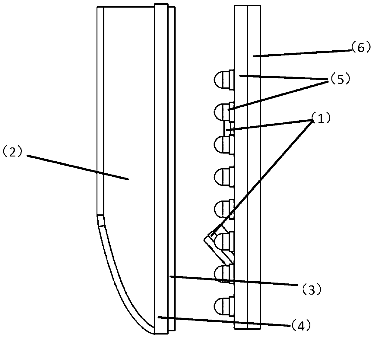 Fluid filled tactile sensor