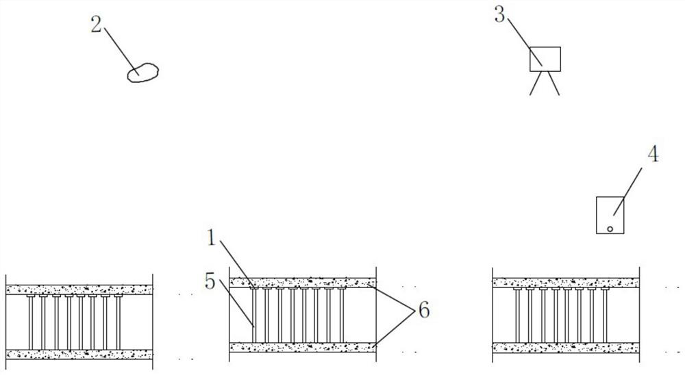 Wireless low-power-consumption supporting axial force servo system