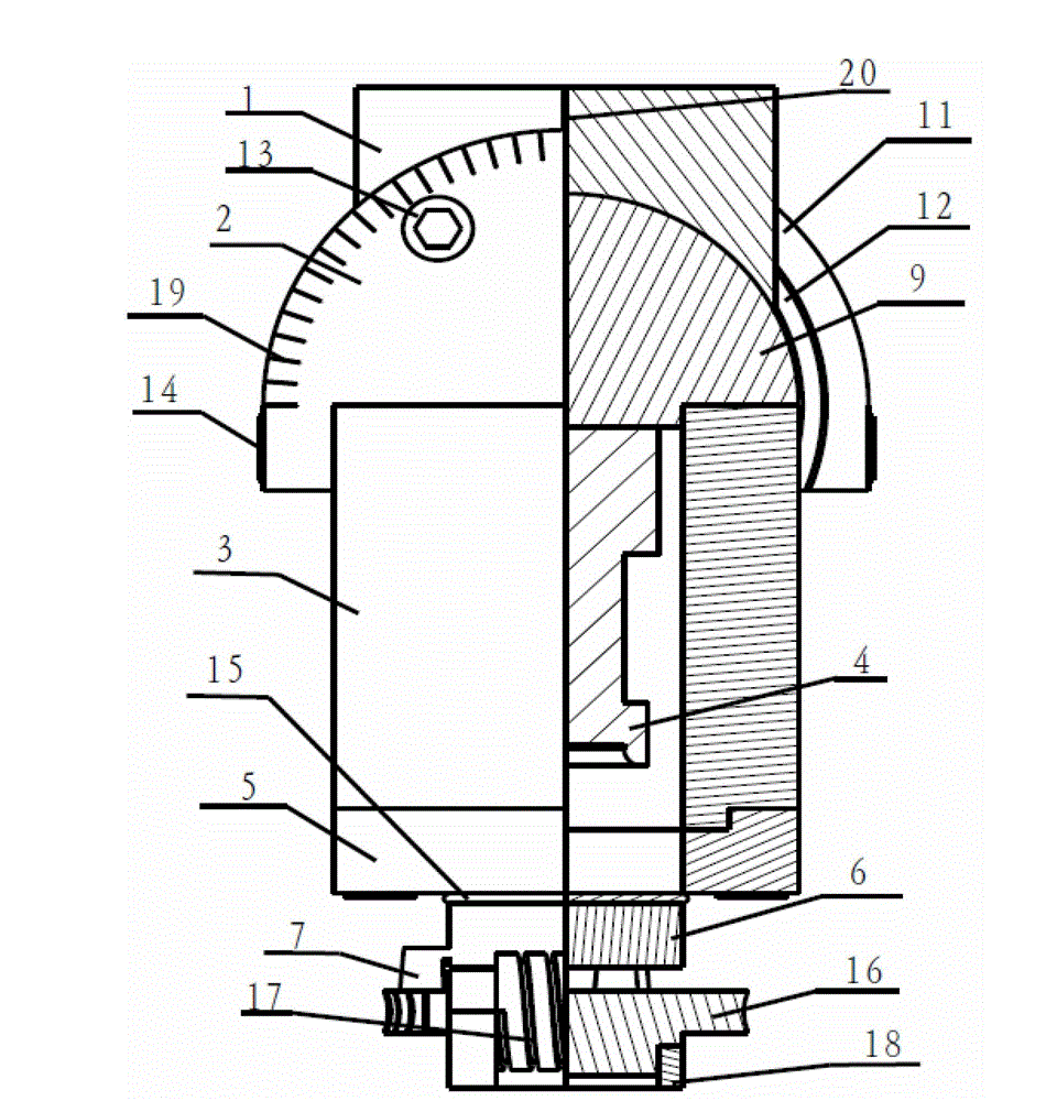 Loading device for intervertebral disc mechanics performance test