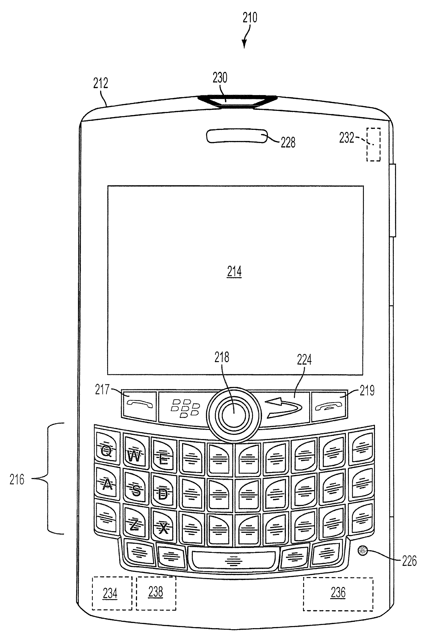 Method and apparatus for braille input on a portable electronic device