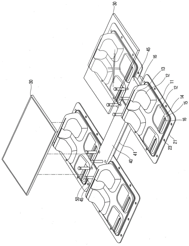 Supporting device for solar panel