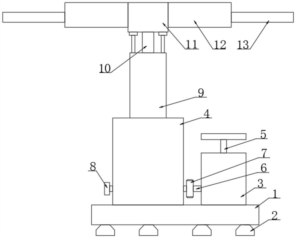 Seal cutting knife placing frame for seal cutting teaching