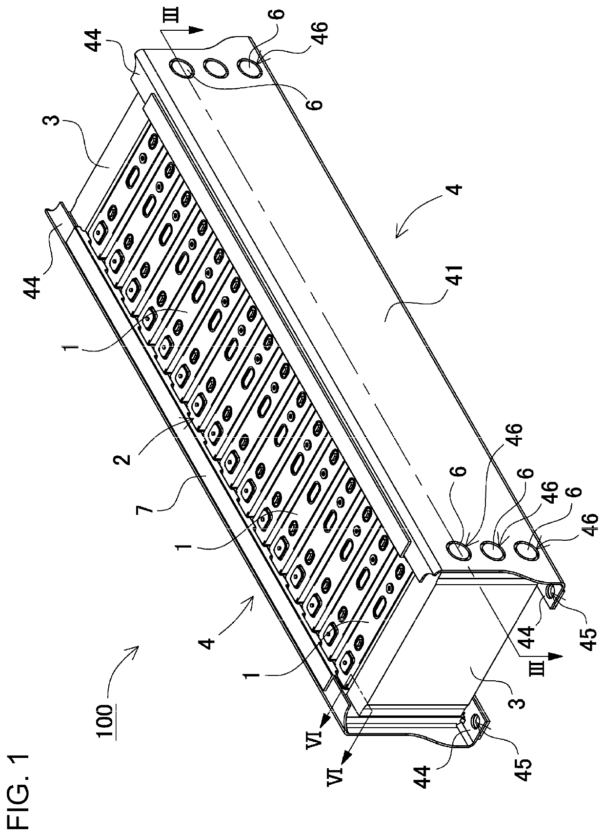 Power supply device, vehicle equipped with same, and electricity storage device