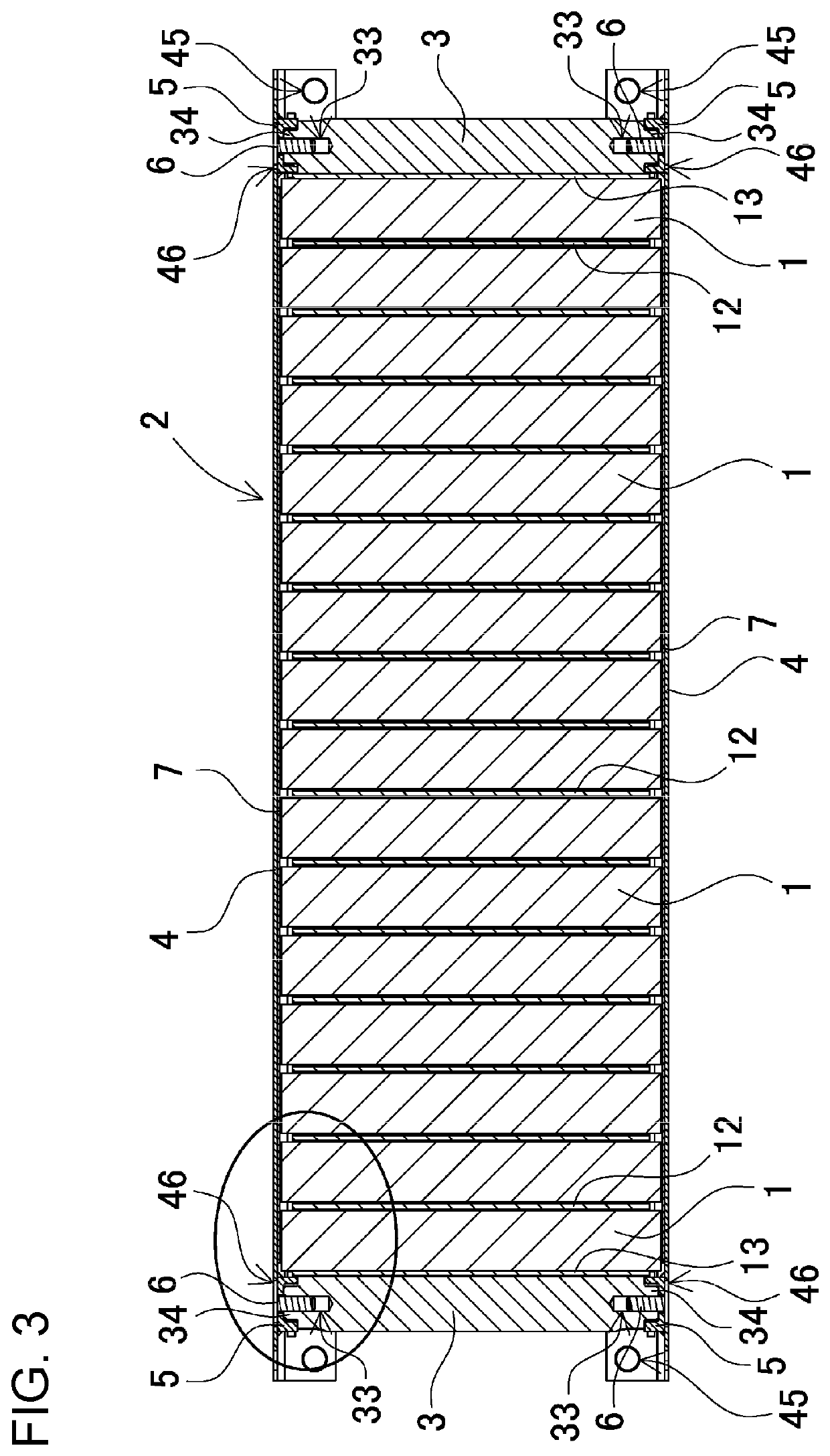 Power supply device, vehicle equipped with same, and electricity storage device