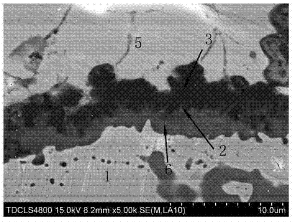 Method for prolonging service life of engine thermal barrier coating by controlling components of thermal growth oxide layer