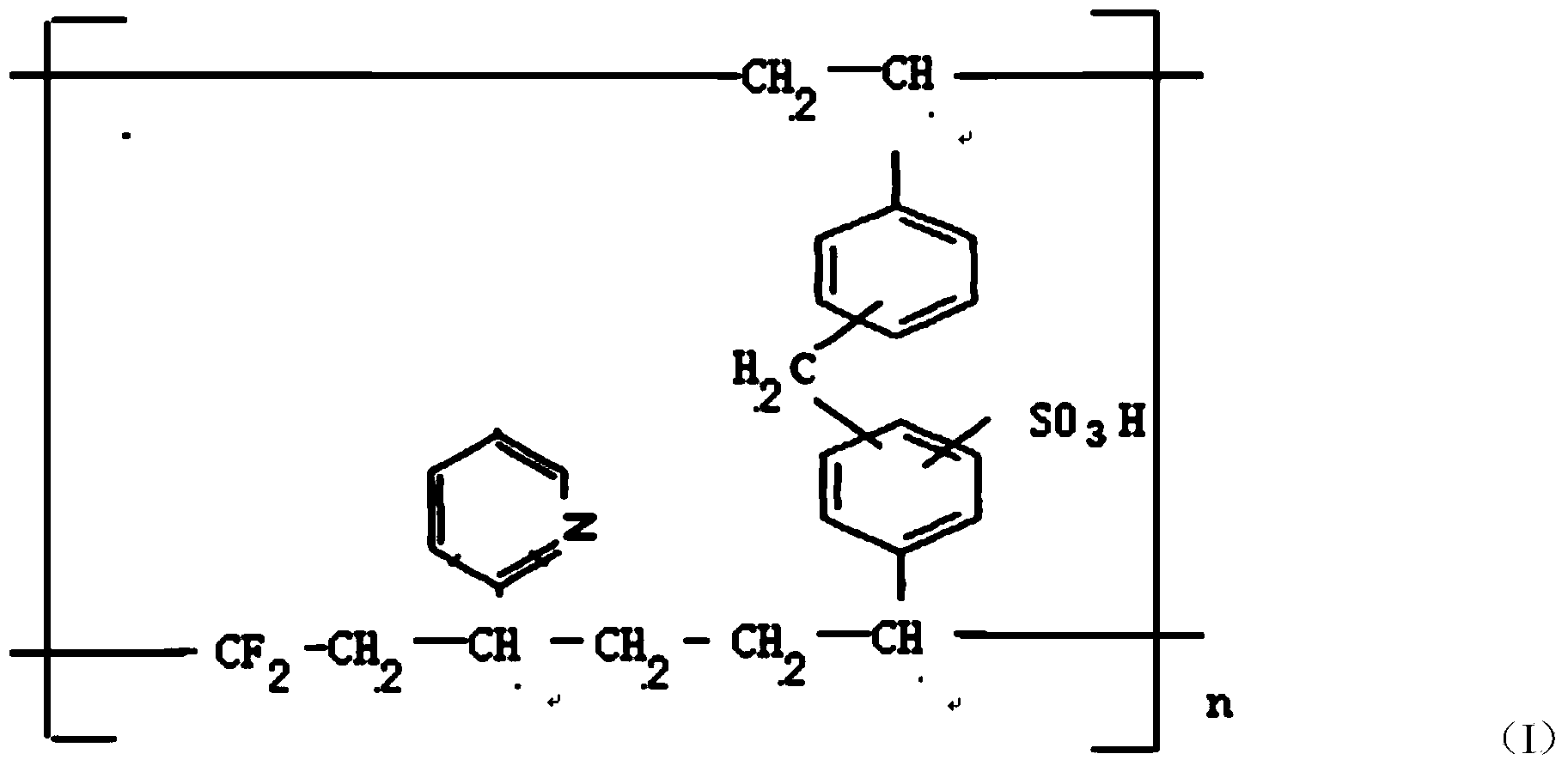 Post-ether carbon-four polymerized catalyst as well as preparation method and application thereof