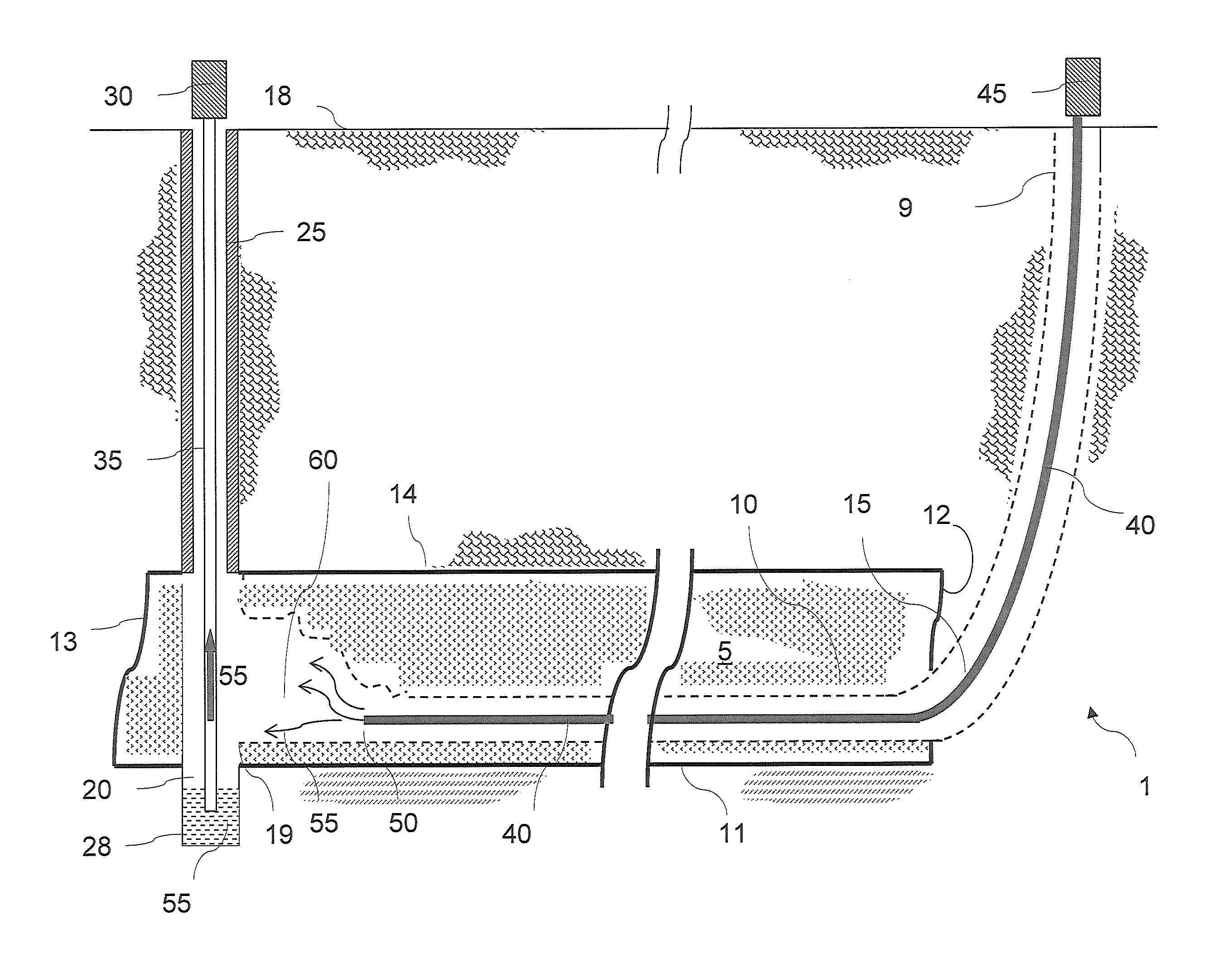 Traveling undercut solution mining systems and methods