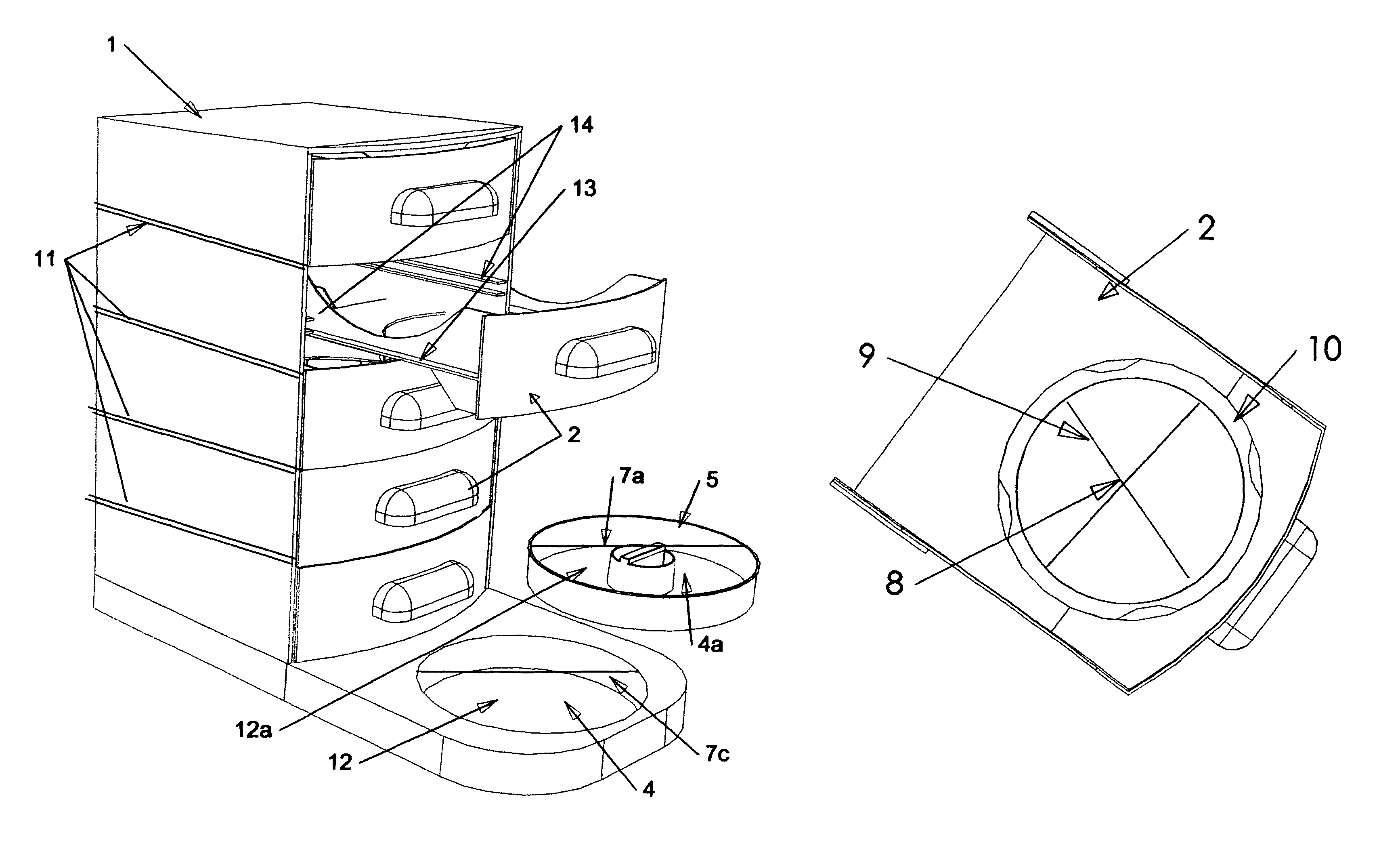 Dispenser cabinet